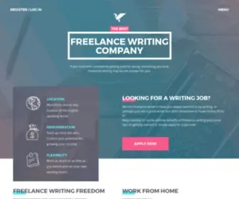 Freelancewriting.company(FreelanceWritingCompany) Screenshot