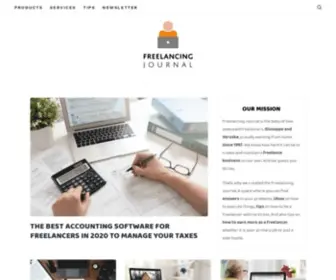 Freelancingjournal.com(Freelancing Journal) Screenshot