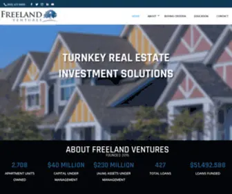 Freelandventures.com(Freeland Ventures) Screenshot