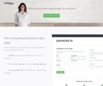 Freelanso.com(Domain Sales Page) Screenshot