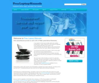 Freelaptopmanuals.com(Free Laptop Manuals) Screenshot