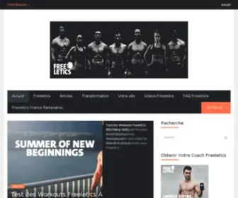 Freeleticsfrance.com(Programme Freeletics français) Screenshot