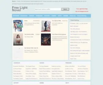 Freelightnovel.net(Read Free English Light Novel online) Screenshot