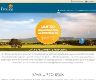 Freelingestate.com.au(Freeling Estate) Screenshot