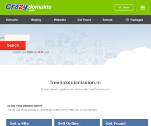 Freelinksubmission.in(Free Directory Submission) Screenshot