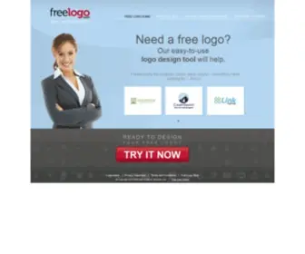 Freelogo.com(Features a free logo design tool) Screenshot