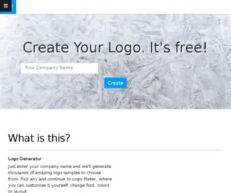 Freelogo.me(Free Logo Generator by) Screenshot