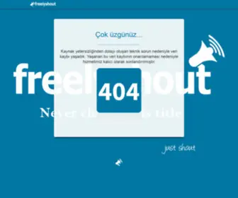 Freelyshout.com(Sosyal A) Screenshot