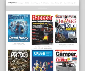 Freemagazineslib.com(Daily updates popular PDF magazines for FREE Download) Screenshot