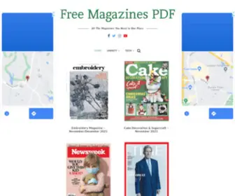 Freemagazinespdf.com(Free Magazines PDF Delivering a Interesting US) Screenshot