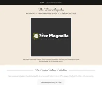 Freemagnolia.org(The Free Magnolia) Screenshot