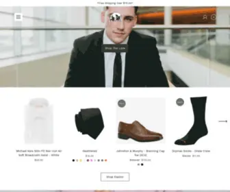 Freemanclothing.com(Freeman Clothing) Screenshot