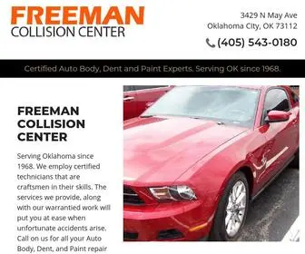 Freemancollision1.com(Freeman Collision Center) Screenshot