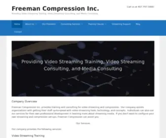 Freemancompression.com(Freeman Compression) Screenshot