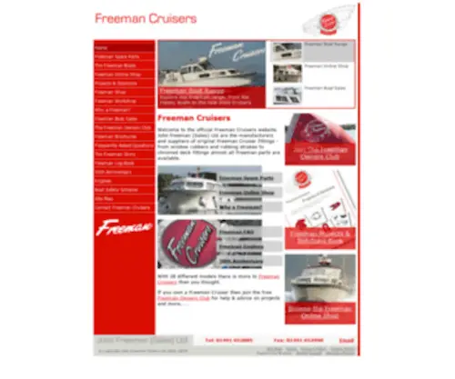 Freemancruiser.co.uk(Freeman Cruisers) Screenshot