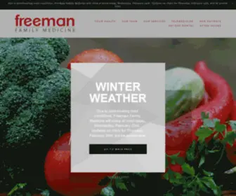 Freemanfamilymedicine.com(Freeman Family Medicine) Screenshot