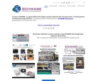 Freemanschwabe.com(Industrial Die Cutting) Screenshot