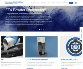 Freemantech.co.uk(Freeman Technology) Screenshot