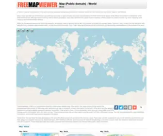 FreemapViewer.com(Map (Public domain)) Screenshot