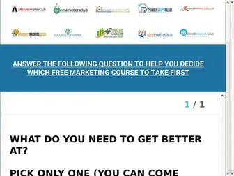 Freemarketingeducation.com(Internet Marketing Training by Carlos Tabora) Screenshot