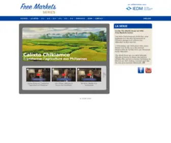 Freemarketseries.com(Free Market Series) Screenshot