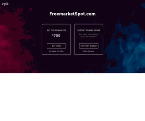 Freemarketspot.com(Free Market Spot) Screenshot