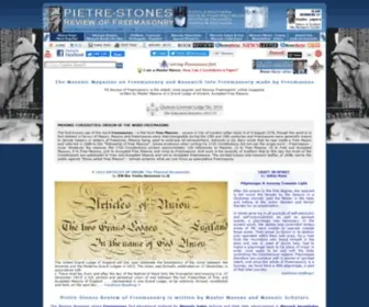 Freemasons-Freemasonry.com(PS Review of Freemasonry) Screenshot