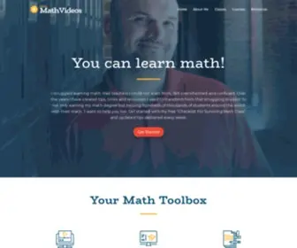 Freemathvideos.com(Free Math Videos) Screenshot