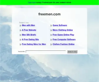 Freemen.com(The Leading Bail Bond Site on the Net) Screenshot