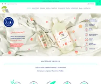 Freemet.cl(Productos de Limpieza Ecológicos) Screenshot