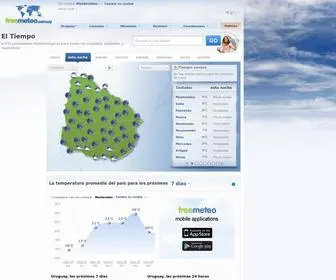 Freemeteo.com.uy(El Tiempo) Screenshot