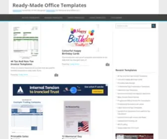 Freemicrosofttemplates.com(Ready-Made Office Templates) Screenshot