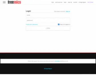 Freemics.com(Comedy Open Mics) Screenshot