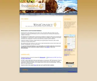 Freemind.com(Technology solutions for your business life) Screenshot