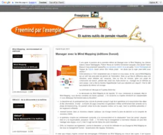 Freemindparlexemple.fr(Freemind par l'exemple) Screenshot