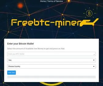 Freeminer-Bitcoin.online(Bitcoin Money Adder) Screenshot