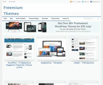 Freemiumthemes.in(Freemium Themes) Screenshot