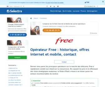 Freemobilenews.fr(Free Mobile News) Screenshot