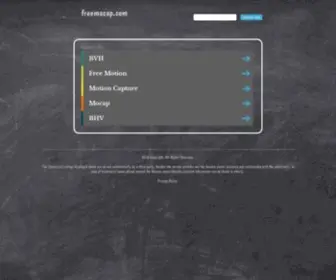 Freemocap.com(freemocap) Screenshot