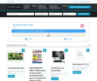 Freemoncompte.com(Free Mon Compte) Screenshot