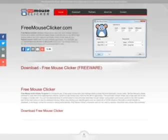 Freemouseclicker.com(Free Mouse Clicker) Screenshot