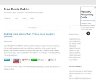 Freemoviedekho.com(Free Movie Dekho) Screenshot