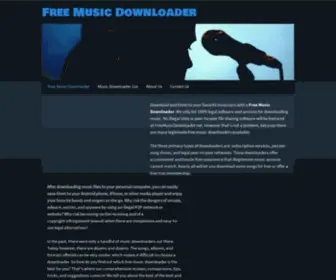 FreemusiCDownloader.net(​﻿​​﻿﻿Free Music Downloader) Screenshot