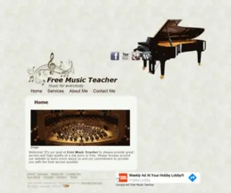 Freemusicteacher.com(Free Music Teacher) Screenshot