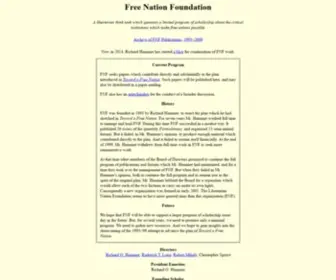 Freenation.org(Free Nation Foundation) Screenshot