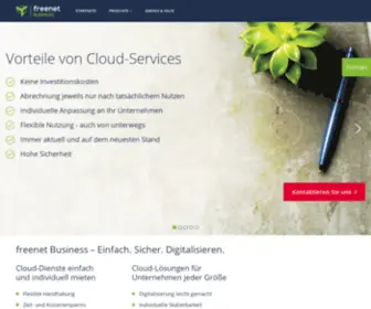 Freenet-Business.de(Freenet Business) Screenshot