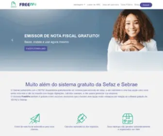 Freenfe.com.br(Como emitir nota fiscal eletrônica NFe) Screenshot