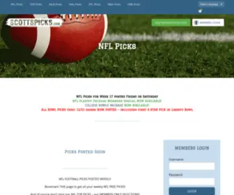 Freenflfootballpicks.com(Football Picks) Screenshot