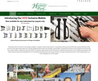 Freenotesharmonypark.com(Outdoor Musical Instruments for schools playgrounds) Screenshot