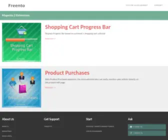 Freento.com(Magento 2 Extensions) Screenshot